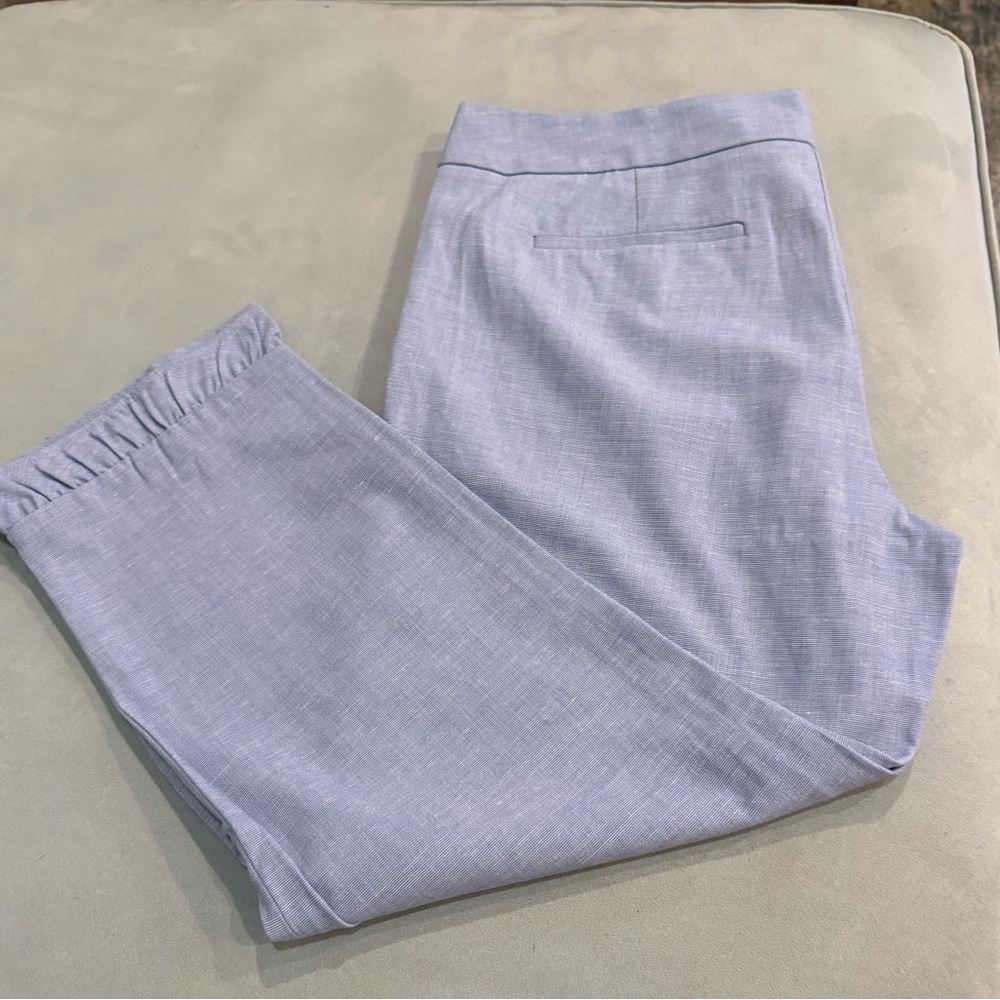 🆕 LOFT light blue cropped pants NWT